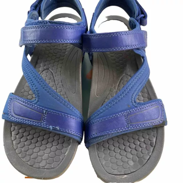 Baretraps Womens Size 7 M Donatella Blue Strappy Comfort Sandals New in Box
