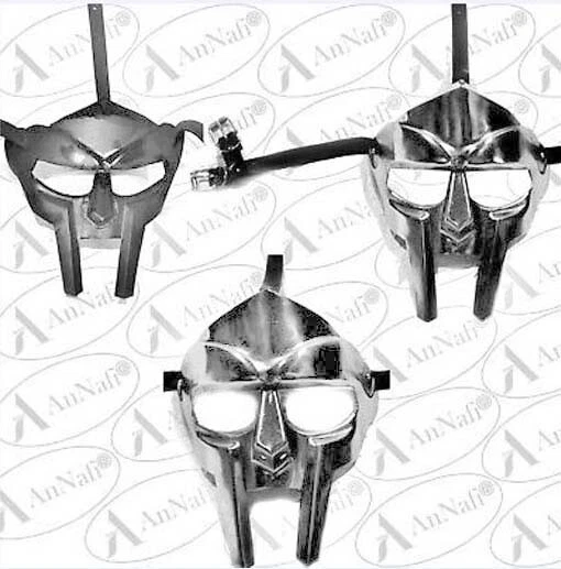 Super Gladiator face mask helmet Hand-Forged sca-larp-helmet-roman-armor-mf doom