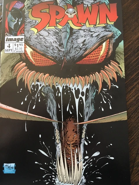 Spawn #4 (Image, 1992) • KEY 1st Violator Cover…Very Fine!…Beautiful Book!