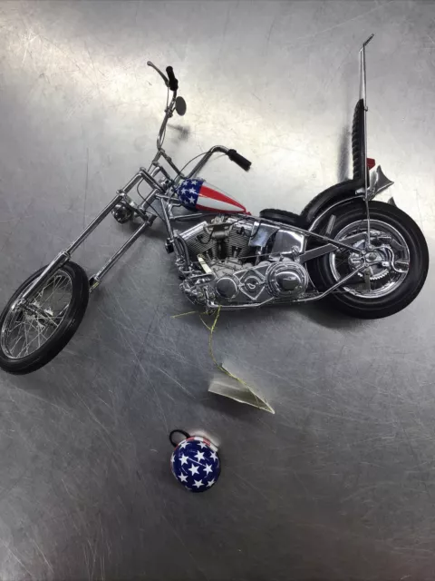 FRANKLIN MINT HARLEY DAVIDSON 50's PANHEAD EASYRIDER ULTIMATE CHOPPER 1:10 read