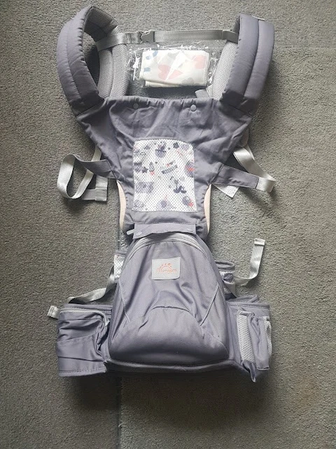 Portabebés Mumgaroo de recién nacido a niño pequeño, malla de aire 6 en 1 portabebés