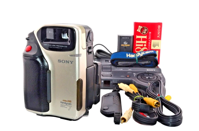 SONY CCD-SC7 VIDEO8 Handycam Camcorder Compact Tested Working