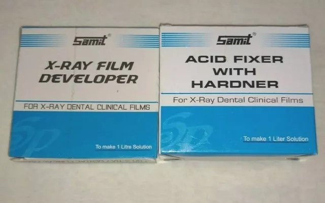 Dental X Ray Film Developer and Fixer With Hardener For X-Ray Dental Clinic Lab