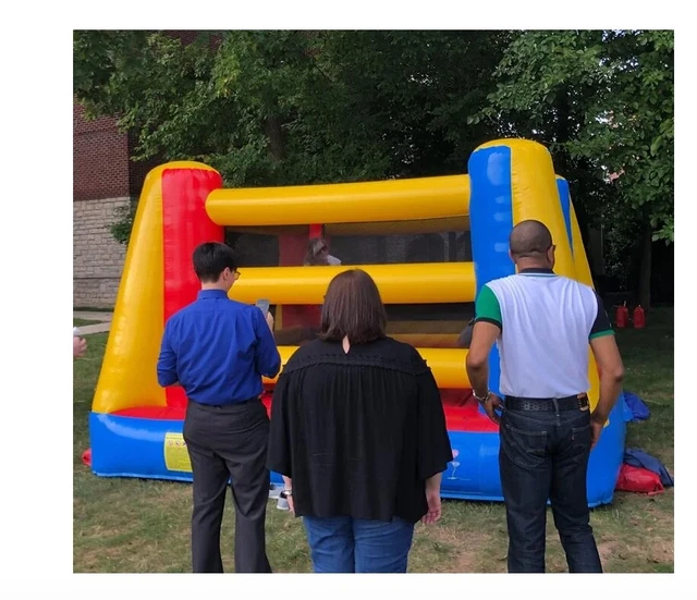 Inflatable Big Glove Boxing USED Inflatable Game  - USED