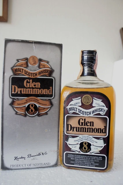 Whisky Glen Drummond  8 Years Con Box