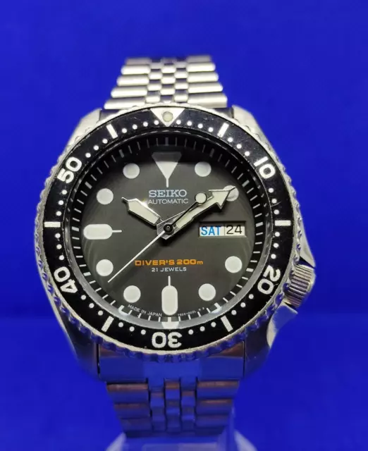 PRE OWNED SEIKO SCUBA DIVER 7S26-0020 SKX007J 200m AUTOMATIC MENS WATCH 2D0070