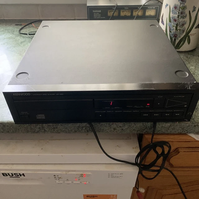 VINTAGE KENWOOD DP330 CD player. Working. Made in Japan. £34.99