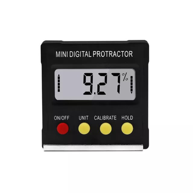 360 Degree Mini LCD Digital Display Protractor Inclinometer Electronic Level Box