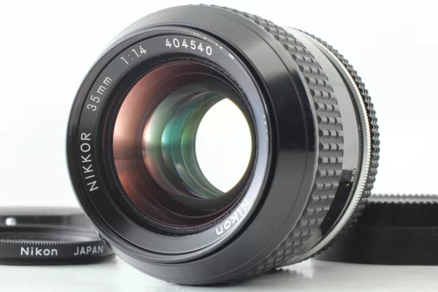 [Fast Neu] Nikon Ai Nikkor 35mm F/1.4 Mf Objektiv Aus Japan