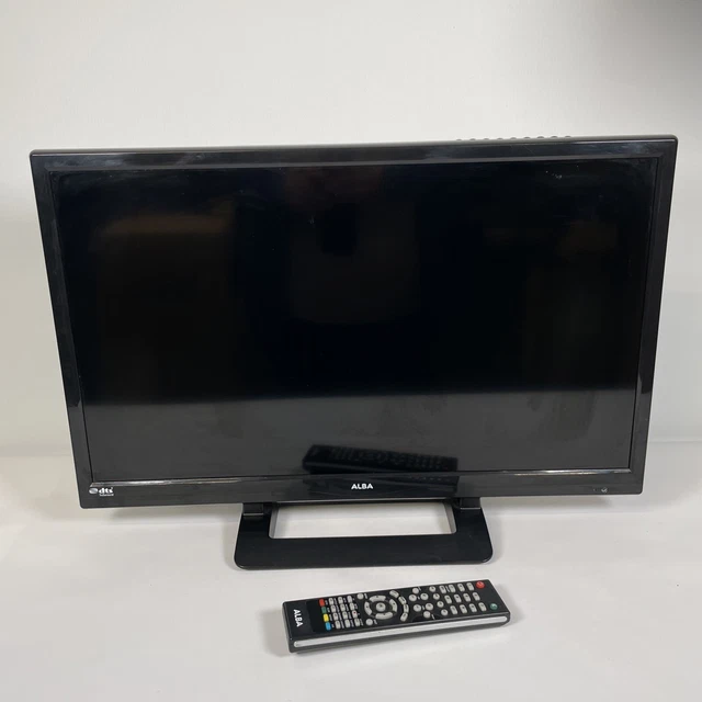 ALBA 24” INCH HD Ready LED TV Built In DVD Player With Remote LE24GY15