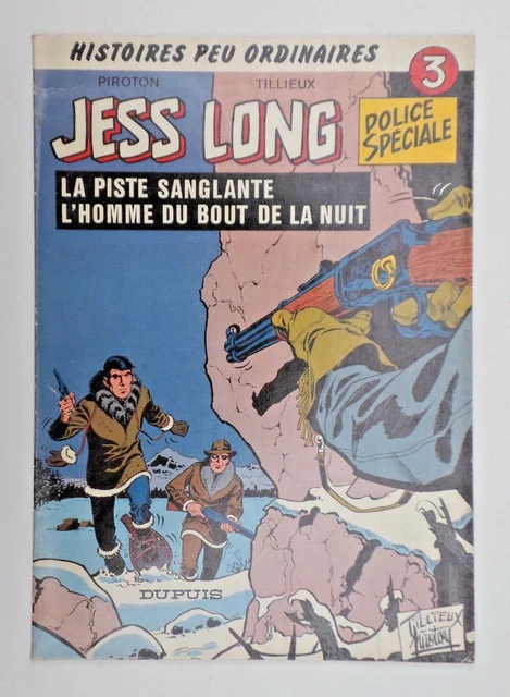 BD Franco-belge Jess Long - Tome 2 : Les Ombres Du Feu - Édition Originale 1977