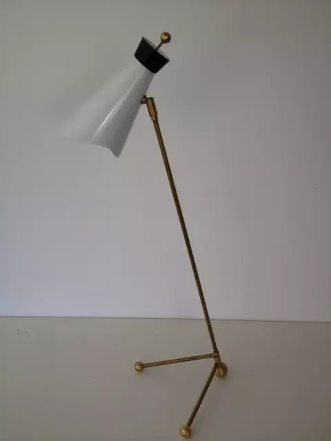 TALL TABLE LAMP Mid Century Arteluce Eames Stilnovo 50s 60s Deco Atomic Reading