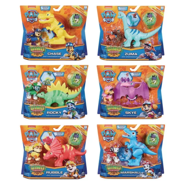 Paw Patrol Dino Rescue Hero Pup Assorted