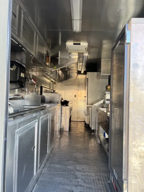 2018 10X20 ENCLOSED MOBILE FOOD TRUCK CONCESSION VENDING TRAILER Loaded