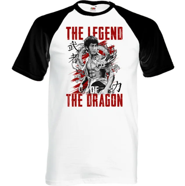 Legend of the Dragon T-Shirt Mens Martial Arts MMA Training Top Gym