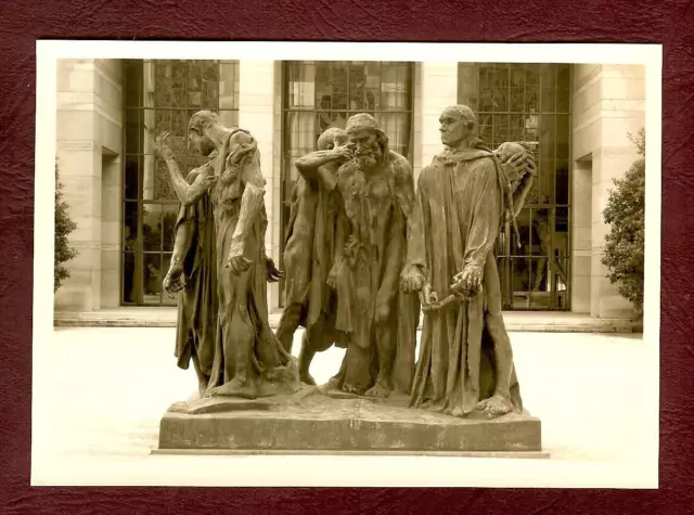 AK Auguste Rodin; Les Bourgeois de Calais 2