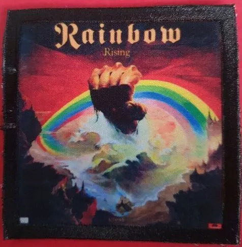 Rainbow Long Live Rock N Roll Dio Ritchie Blackmore Rock Band Sew Iron On Patch