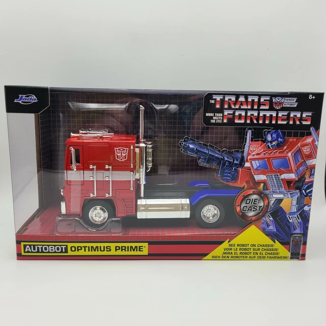 Transformers Optimus Prime Jada 99524 – Scala 1:24 Metallo – NUOVO - Foto 5