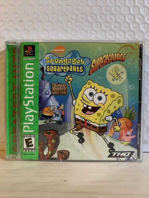 playstation 1 spongebob