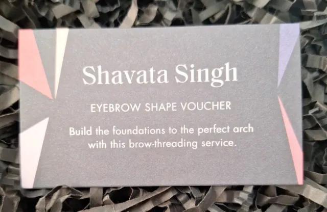 Shavata Singh Brow Shape Treatment Voucher at Harvey Nichols Jan - June 2024