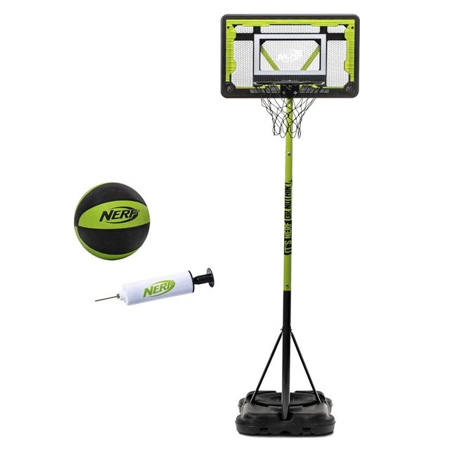 NERF Youth Mini Proshot Indoor + Outdoor Portable Basketball Hoop 6.6' - 7.5' NERF Youth Mini Proshot Indoor + Outdoor Portable Basketball Hoop 6.6' - 7.5'