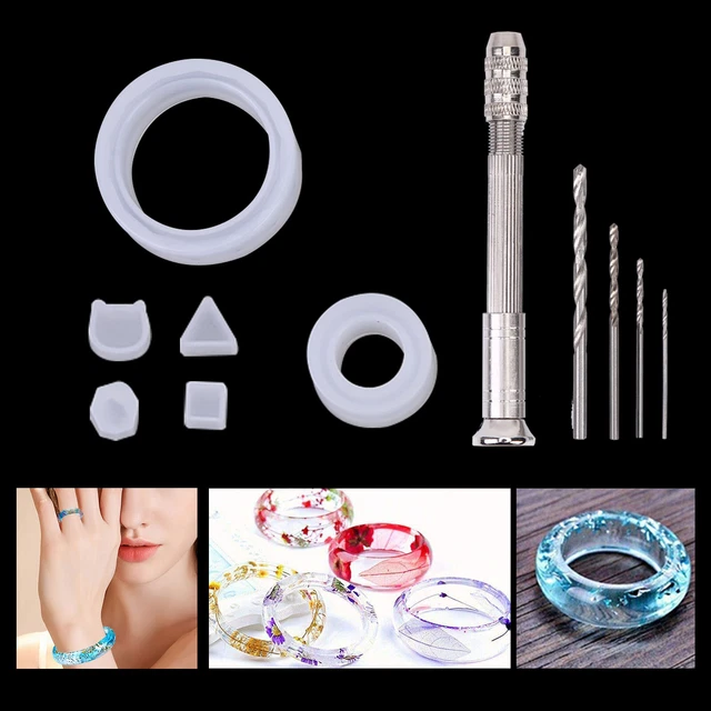 Epoxy Resin Molds 143 Pack DIY Silicone Resin Jewelry Making and Tool Kit 2