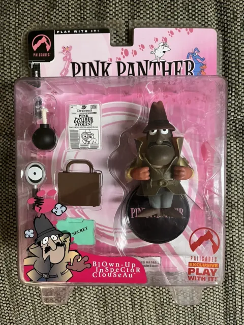 Pink Panther Palisades Toys Inspector Clouseau versione ""Blown up"" nuovo!