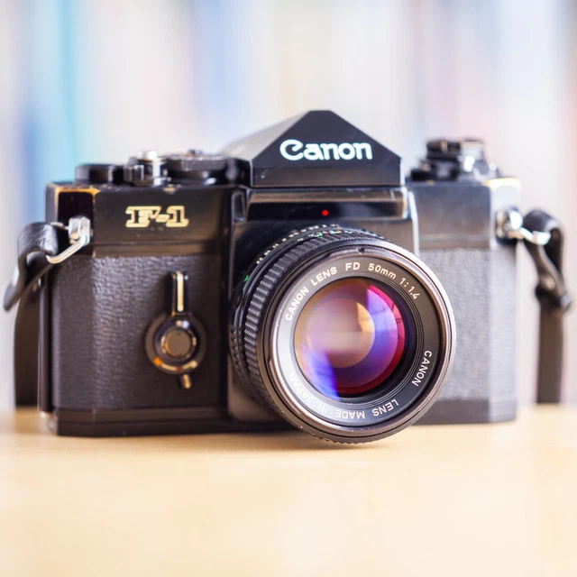Boîtier Canon F-1 – Argentique 35 Mm – Occasion (nu)