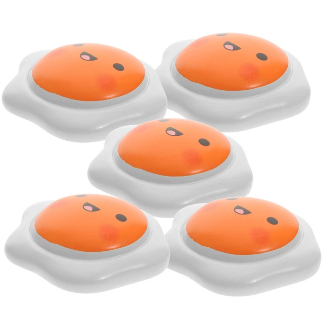 5 Pz Emo Bambole Ornamenti Uovo Specchio Modello Giocattolo Accessori Per Tavoli Ufficio