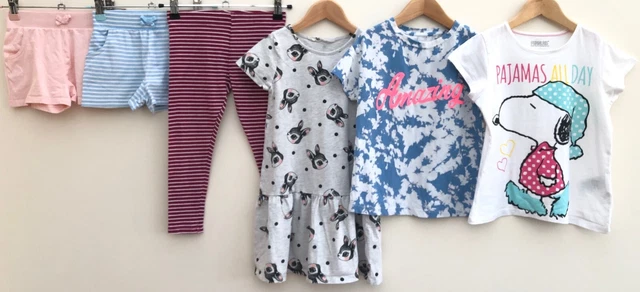 Girls Bundle Of Clothes Age 4-5 Peanuts Next H&M
