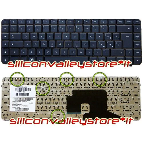 TASTIERA KEYBOARD NERA ITALIANA Per Notebook HP DV6-3149sl DV6 - Foto 10