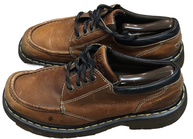 DR.MARTENS 8A25 TOE Richelieus Homme US 11 UK 10 Marron Fabriqu