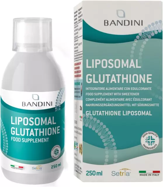 ® Liposomal Glutathione Reduced Liquid 250 Ml | L-Glutathione Setria® | Powerful