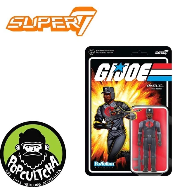 Super7 G.I. Joe Cobra Commander 3.75 in Reaction Figure
