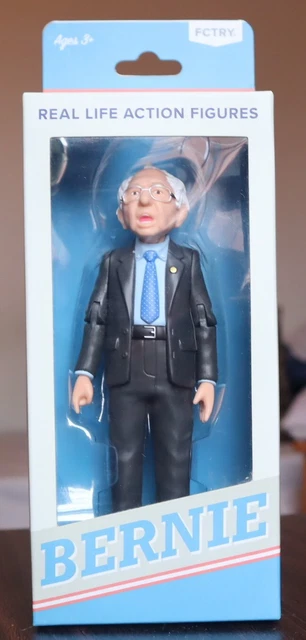 Bernie Sanders Real Life Action Figure Series New In Box FCTRY