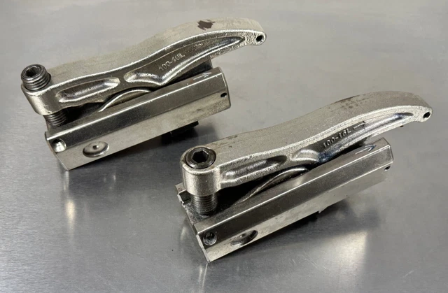(2) Lenzkes Clamp Multi Quick 100 Workholding Fixture 100-078-17