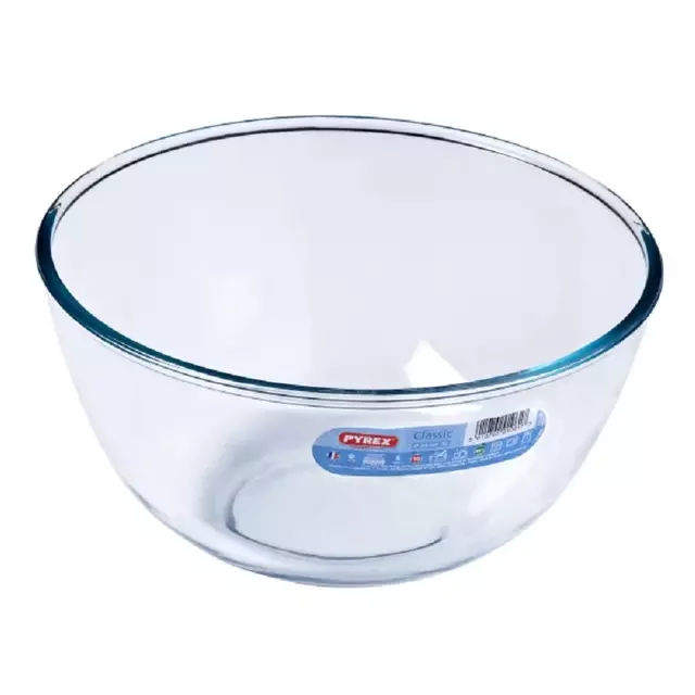 PYREX Feuerfeste Schüssel Küche Salatschüssel Schale Glasschüssel Salatschale 3L