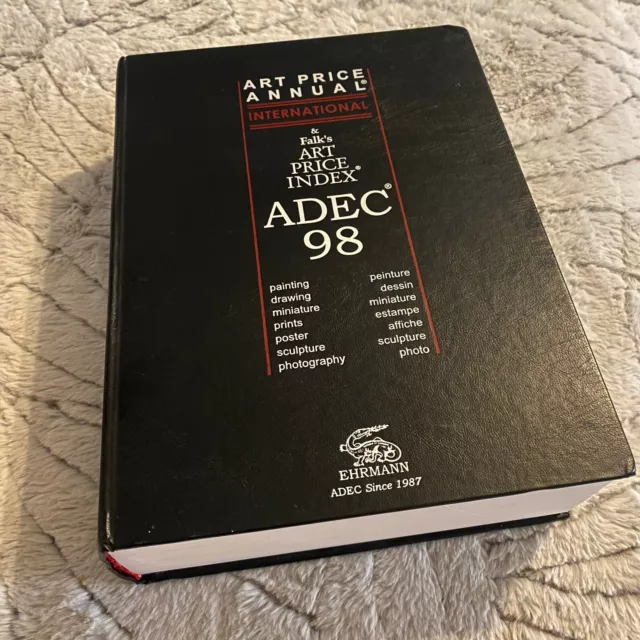 ADEC 98 Art Price Annual Hardcover, 2704 pages