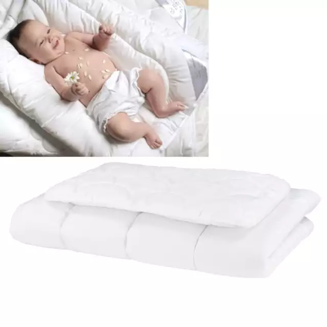 Effiki Baby Steppbett Bettdecken Set 2teilig Decke 90x135 + Kopfkissen 40x60