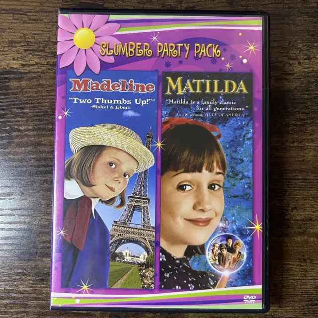 Madeline and Matilda Slumber Party Pack 2008 DVD 2 Disc Set Double Feature Movie