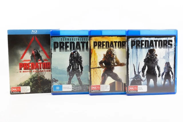 PREDATOR 3 MOVIE Collection Pack Blu-ray Box Set Alternate Cover Mint ...