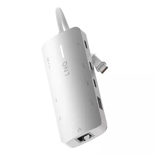 LINQ 8IN1 PRO Studio USB-C 10Gbps Multiport Hub with PD 8K HDMI and 2 ...