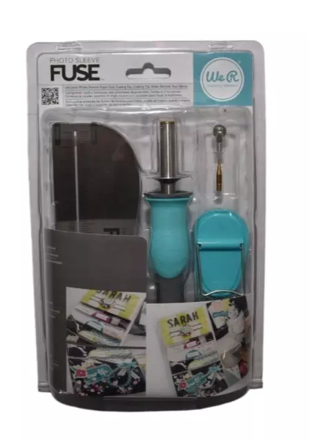 We R Fuse Photo Sleeve Kit w/ Tool, Fusing & Cutting Tips, Ruler Stencil, Stand