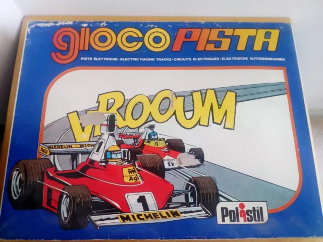 Polistil Gioco Pista Vrooum anno 1981