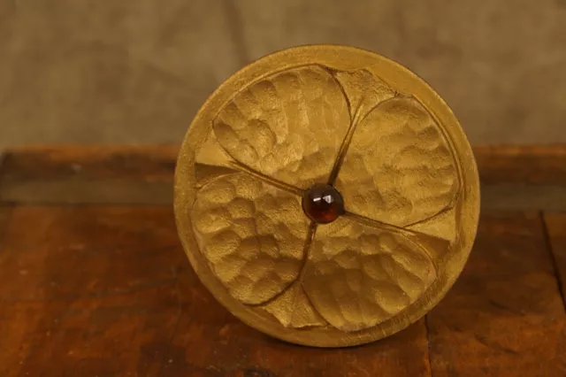 Antique Single Wooden Curtain Tie Back 6