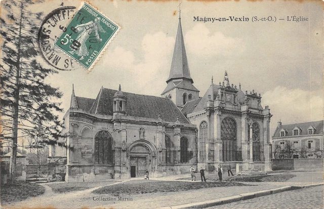 95-Magny En Vexin-L Eglise-N�6026-F/0259
