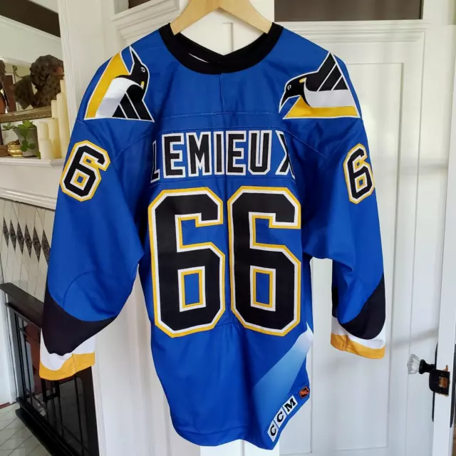 Men's Pittsburgh Penguins #66 Mario Lemieux 1967-68 White CCM Vintage  Throwback Jersey on sale,for Cheap,wholesale from China