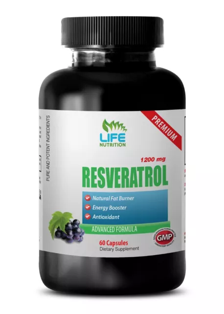 Serrapeptase Resveratrol 1200 Anti Aging - Resveratrol Supreme (1 Bottle 60 Cap)