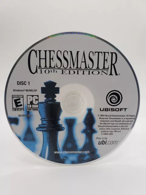 Chessmaster 10th Edition JC PC DVD-Rom Sofware