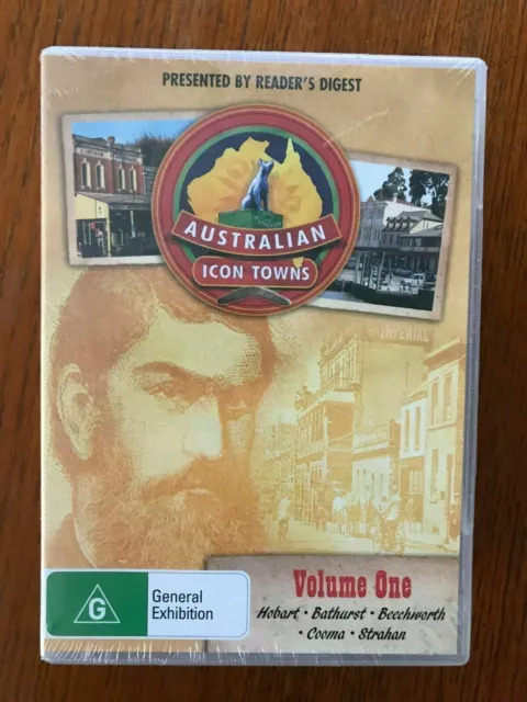 Australian Icon Towns: Volume 1 - 4 DVD Region 4 New & Sealed Documentary